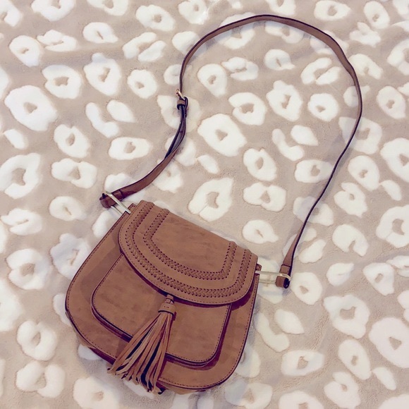 Franco Sarto Handbags - Franco Sarto tassel saddle crossbody bag